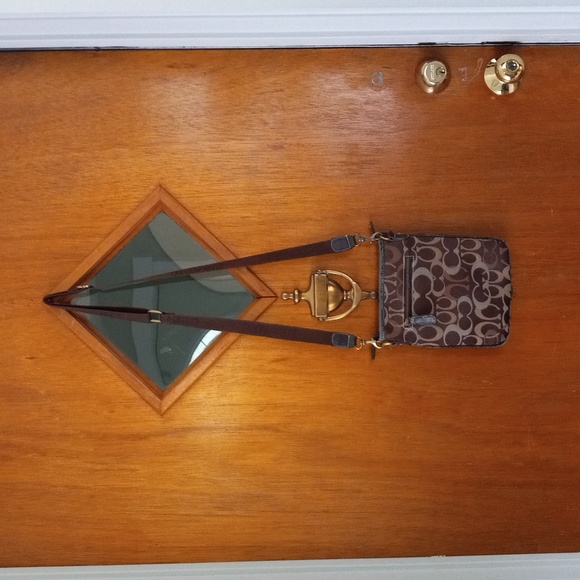 Coach Brown Crossbody Bag - Picture 8 of 15